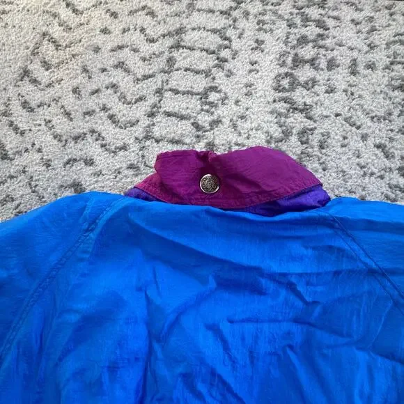 Vtg 1980s R.E. Sport Rivers Edge Jacket Colorblock Size Large - Picture 8 of 10
